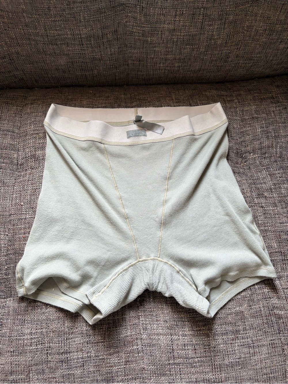 SKIMS High-Waist Boxer Briefs shorts - Light Sage Large